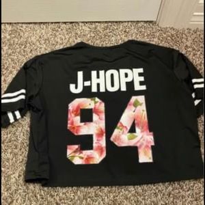 BTS J-Hope women’s crop top with shorts
